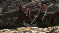 Eren stops Jean