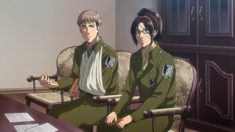 Hange Zoe Anime Attack On Titan Wiki Fandom Hange zoe(ハンジ・ゾエhanji zoe?) was the 14th commander(団長dancho?) of the survey looking for information on the anime or manga character hange zoe? hange zoe anime attack on titan
