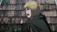 Armin attempts to negotiate