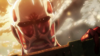 Colossal Titan anime