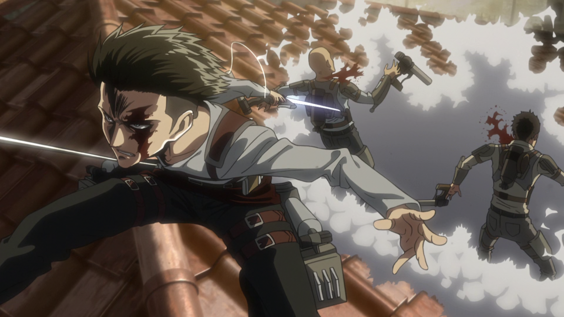 Levi Ackerman SHINGEKI NO KYOJIN !! CENA DO 2 EPISÓDIO 3