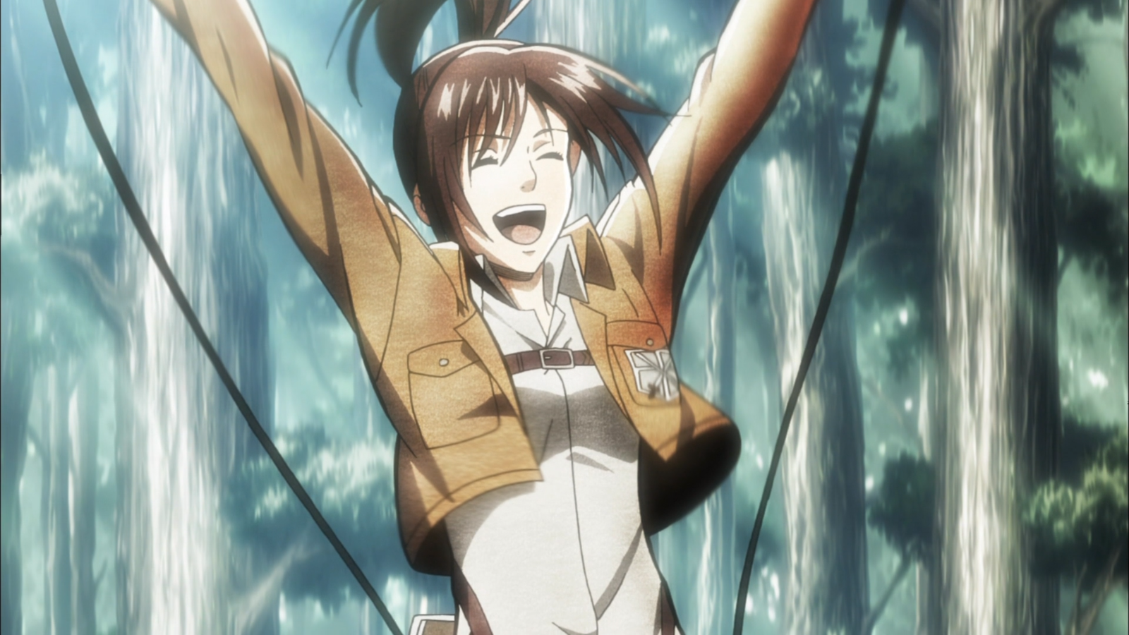 For Anime Tuesday: Sasha from Shingeki no Kyojin (aka Attack on