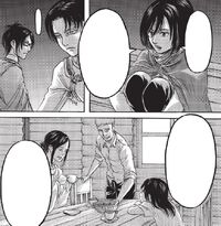 Mikasa remembers her parents