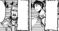 Eren is interrogated by Weilman