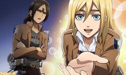 picture Ymir And Historia Aesthetic ymir anime image gallery attack on