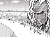 The Colossus Titan's second appearance