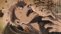 Jean is thrown from his horse