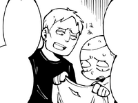 Reiner offers to sew Connie's shirt