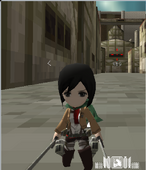 My attack on titan tribute game gunner/AHSS guy by xKiyoshiCatx on