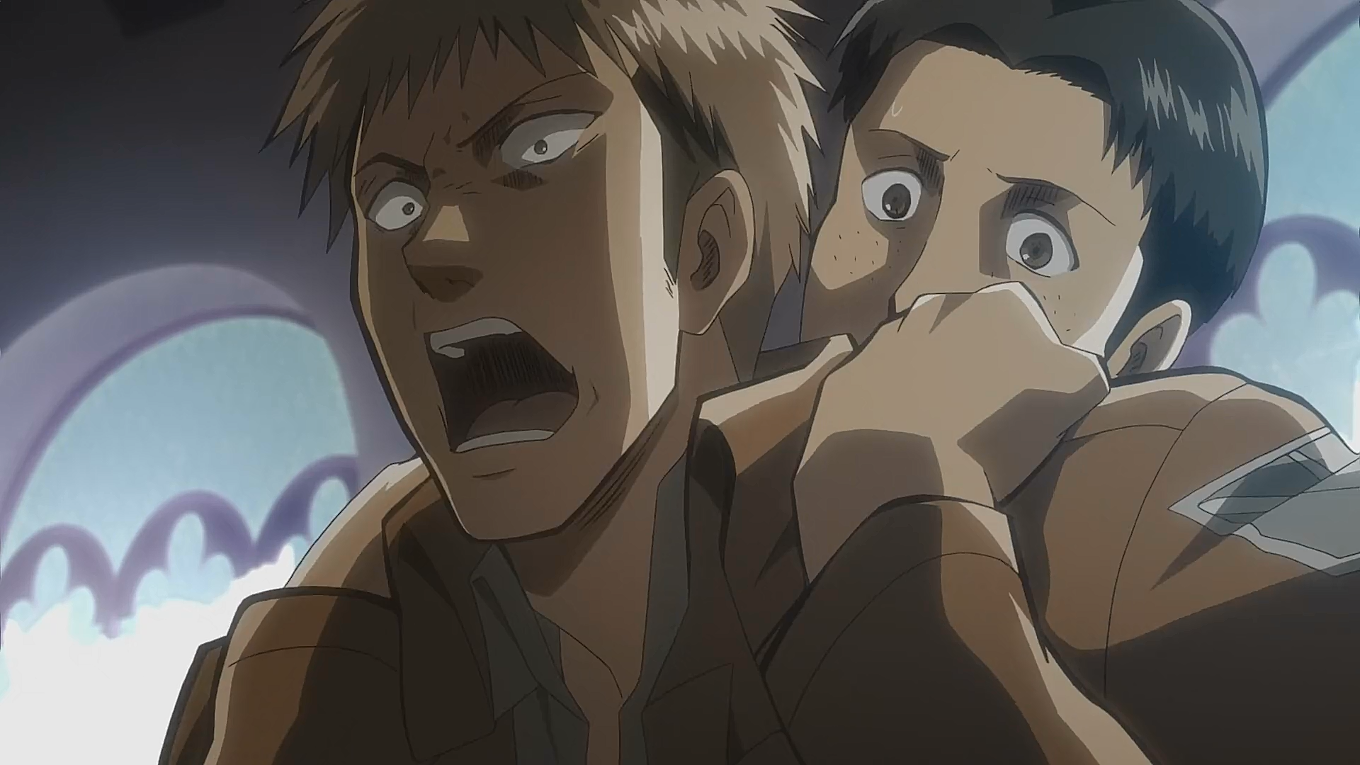 Levi kicks Eren attack on titan s4 ep8 