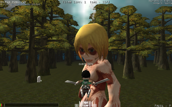 Let's Play Attack on Titan Tribute Game in Browser / Client Online