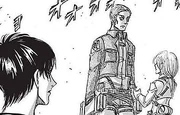 Eren enviant le courage d'Historia
