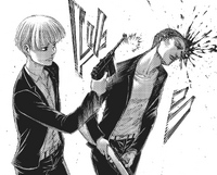 Yelena quickly shoots Griez