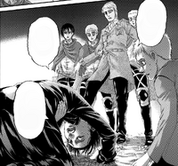 Gabi asks Armin and the others for their help