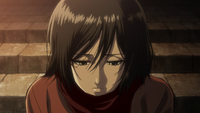 Mikasa yearns for the old days in Shiganshina