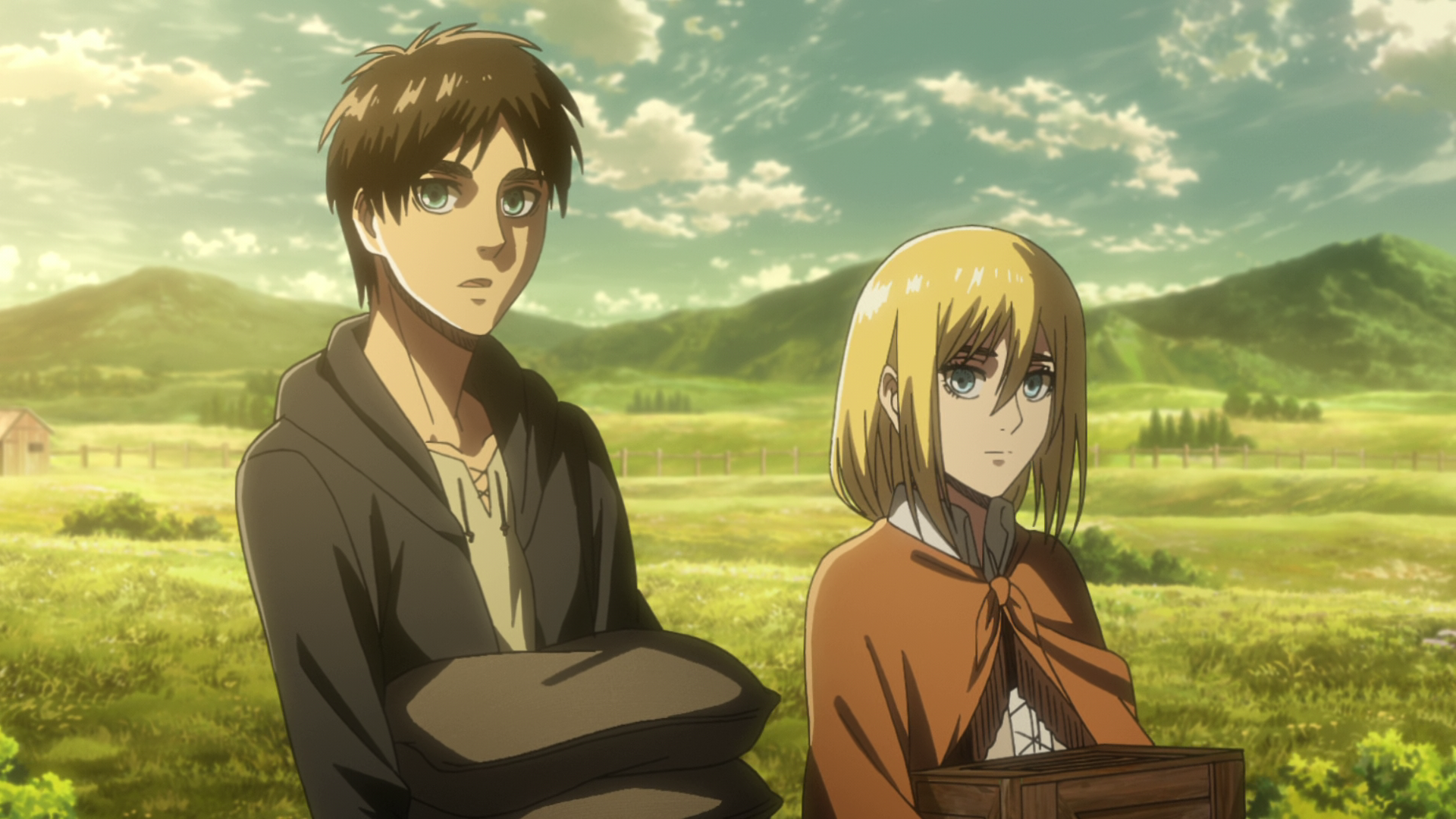 Shingeki no kyojin 3° Temporada, episódio 11- Espectador Melhores cenas ❤  #attackontitan