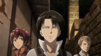 Levi Ackermann Anime Attack On Titan Wiki Fandom He accompanies the main protagonists in the second half of season 1. levi ackermann anime attack on