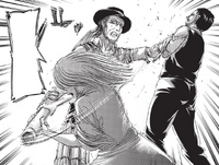 Historia attempts to free her father from Kenny