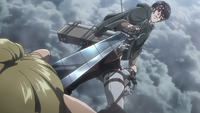 Levi defeats Zeke