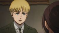 Gabi reminds Armin of Eren