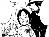 Dimo sees Ymir wearing the brooch