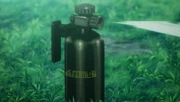 A gas weapon developed in Marley containing Zeke's spinal fluid