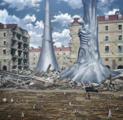 Aftermath of the raid on Liberio