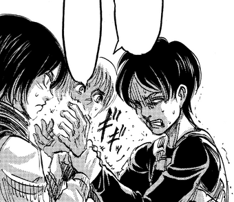 Mikasa Ackerman Attack On Titan Wiki Fandom By the time they graduated from the 104th training corps, she was 15 years of age. mikasa ackerman attack on titan wiki