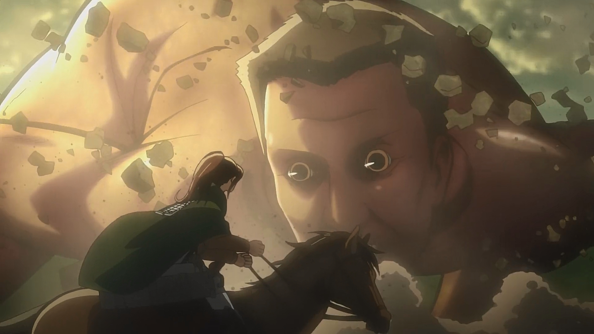 Dub ES) Attack on Titan Titã Fêmea - 57ª Expedição além das