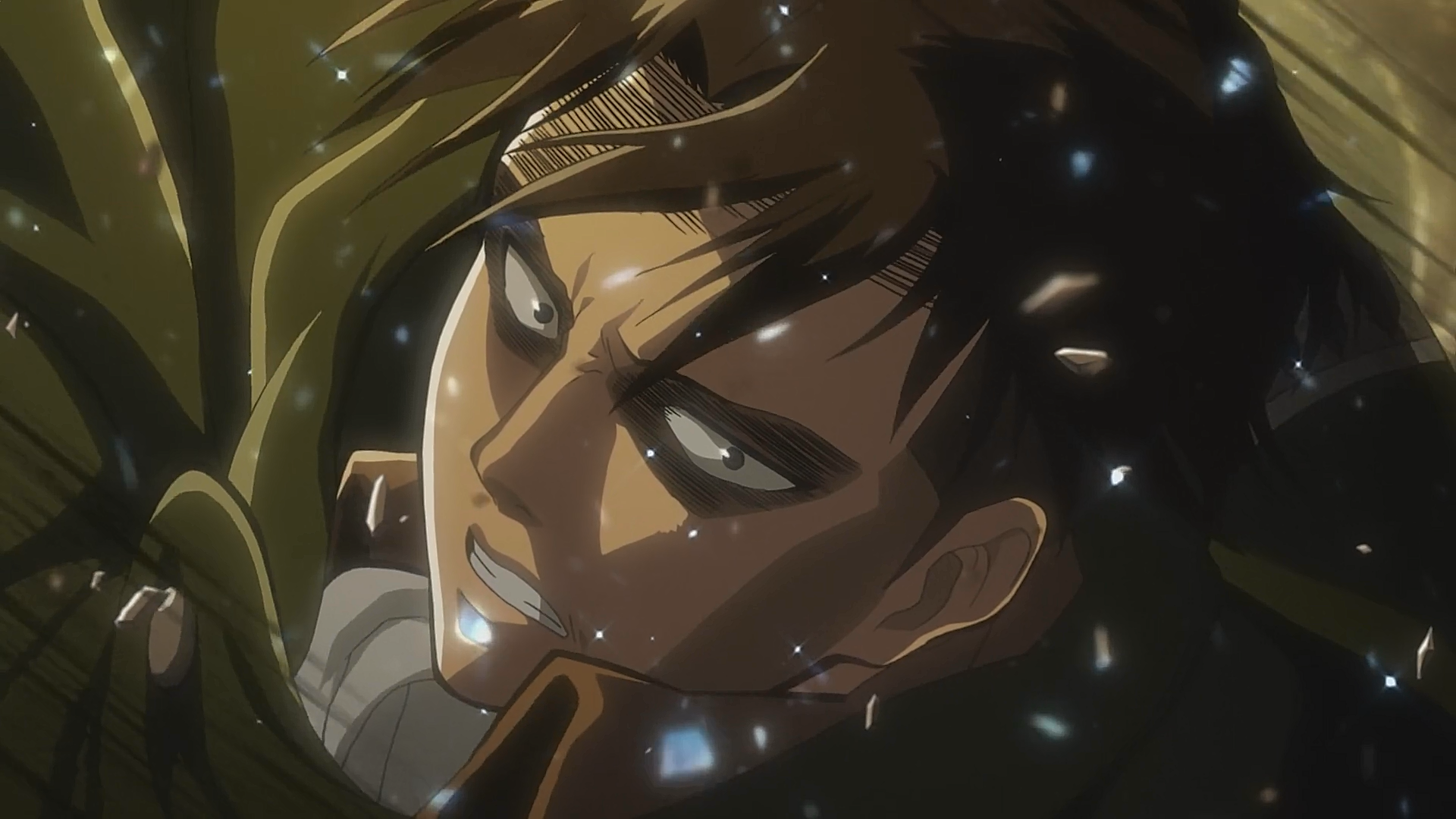 HANGE SE SACRIFICA E SE ENCONTRA COM ERWIN - SHINGEKI NO KYOJIN