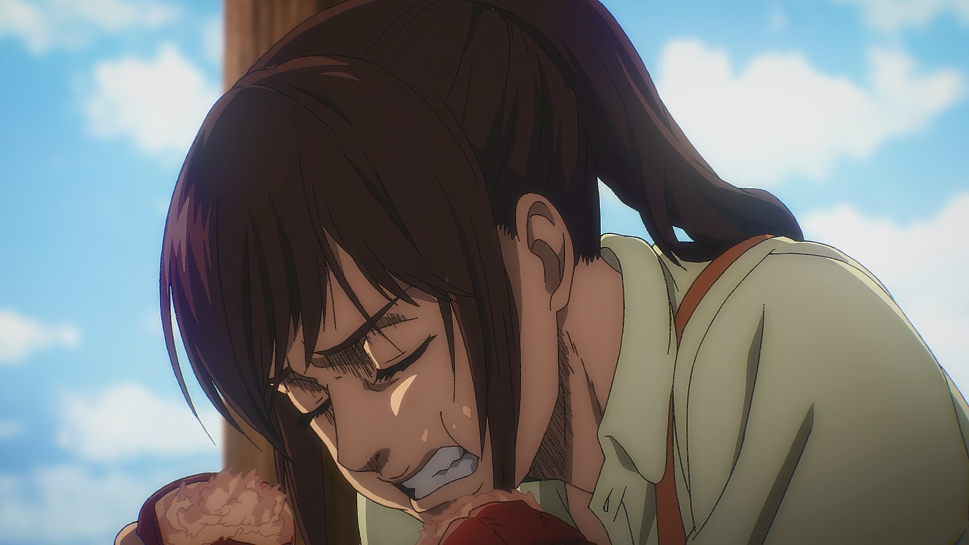 Attack on Titan final season part 2 episode 8 reunites Gabi and Falco while  the Levi squad launches a counterattack