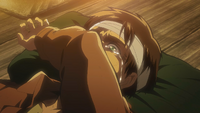 Eren breaks down in defeat