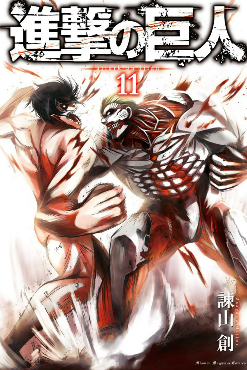attack on titan manga order