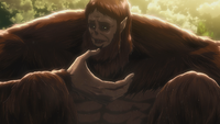 The Beast Titan questions Miche about his gear