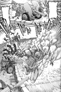 Reiner attacks the Allies