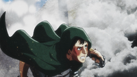 Bertholdt escapes Eren