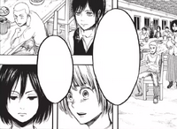 The trainees listen to Eren's speech