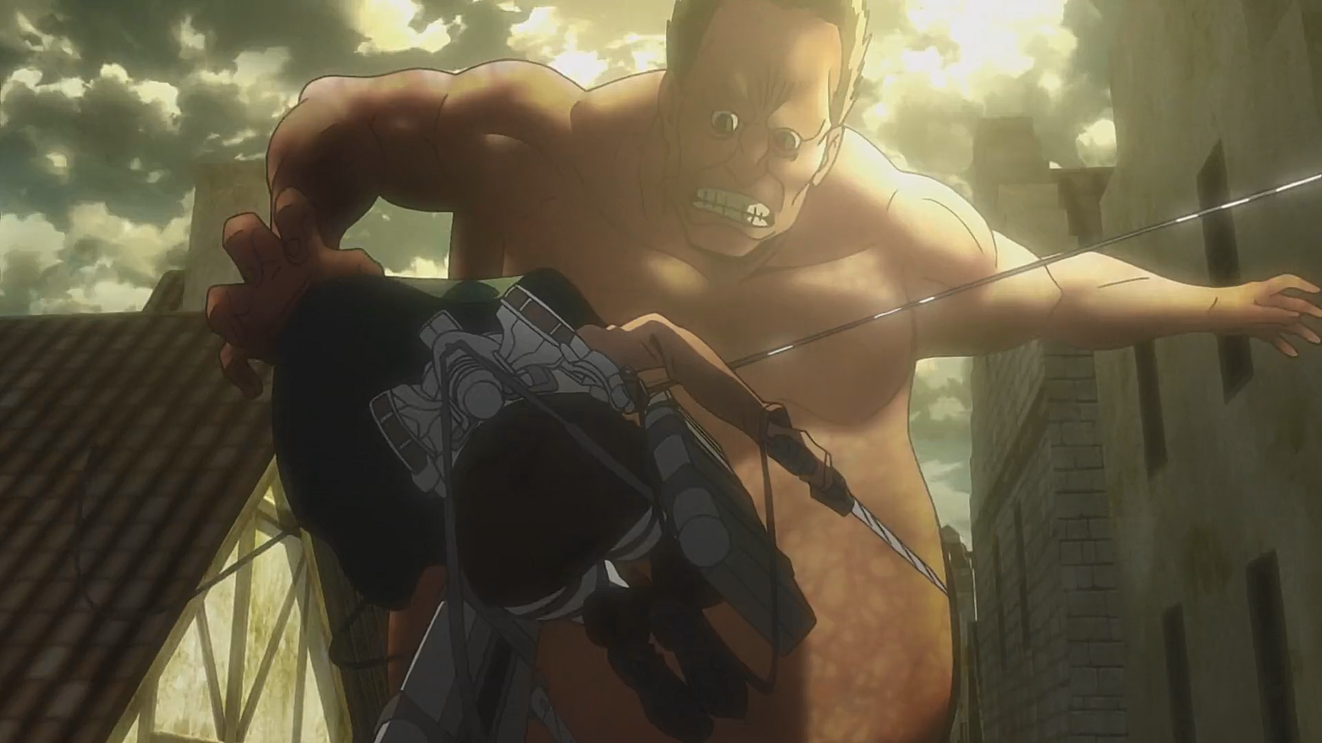 Golpe esmagador - 57ª Expedição além das muralhas (5), Attack on Titan  Wiki