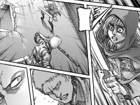 Armin comes face-to-face with Reiner