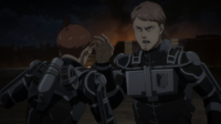 Jean and Floch argue about civilian casualties