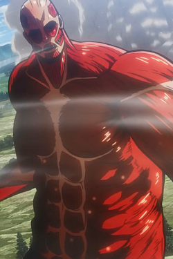 attack on titan colossal titan