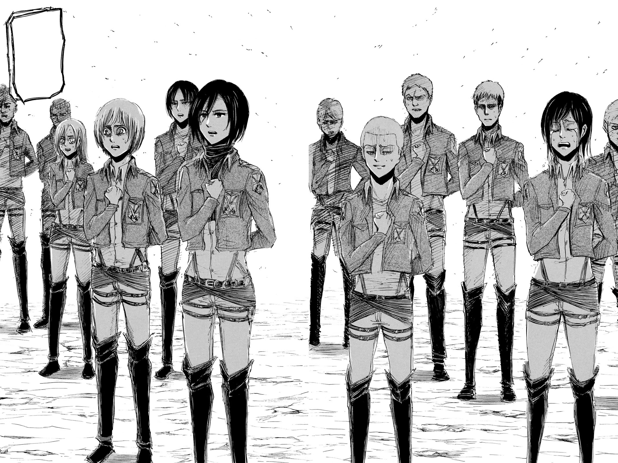 attack on titan training corps outfit