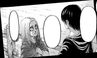 Eren refuses to let Historia be used by the military