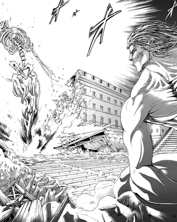 Power Of The Titans Attack On Titan Wiki Fandom The nine titans (九つの巨人 kokonotsu no kyojin?) are nine titan powers that have been passed down through the eldian people for nearly 2,000 years after the death of ymir fritz, with each having their own name. the titans attack on titan wiki