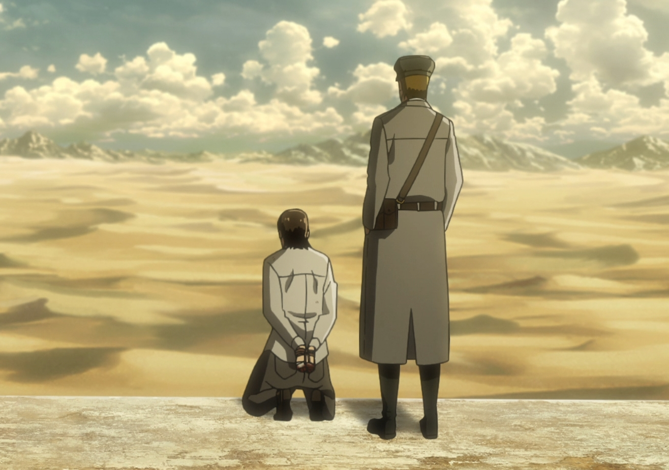 Grisha meeting with Reiss Family  Attack On Titan Season 4 Part 2 Episode  4 