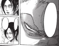 Reiner tells Ymir to stop talking