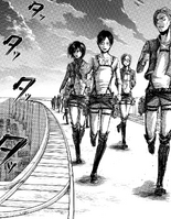 Eren with Alpha Squad