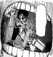 Eren im Mund des Titanen