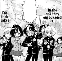 Marco says farewell to the Marley students