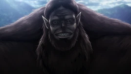 The Beast Titan grins